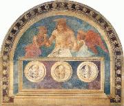 Christ in the Sepulchre with Two Angels, Andrea del Castagno